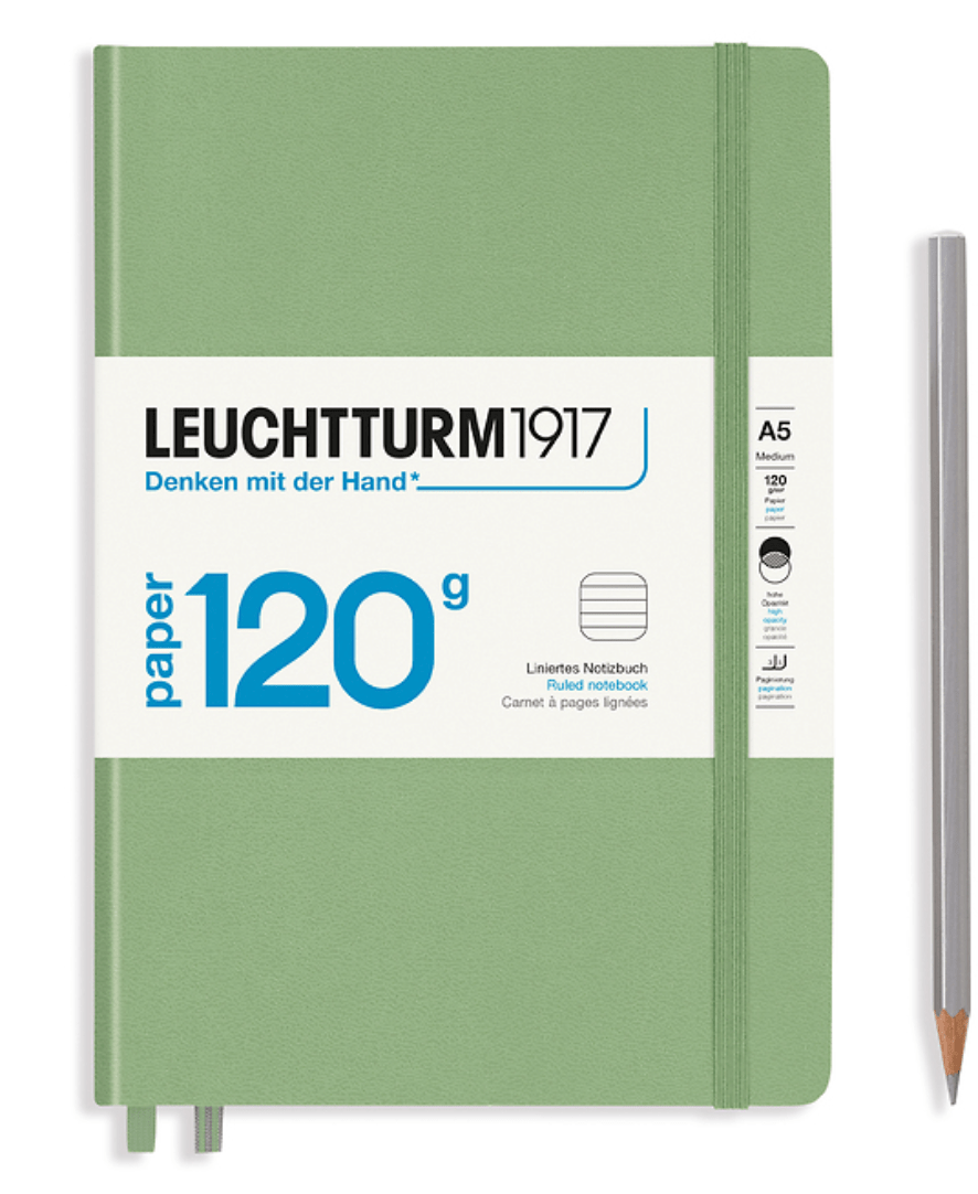 Favorite Story LEUCHTTURM1917 Ruled / Sage / Hardcover Leuchtturm 120G Edition