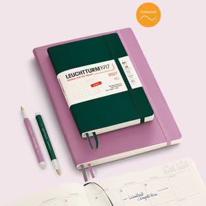Favorite Story Planner LEUCHTTURM1917 Forest Green Leuchtturm Monthly Planner with Notebook 2027, 16 Months (B5)
