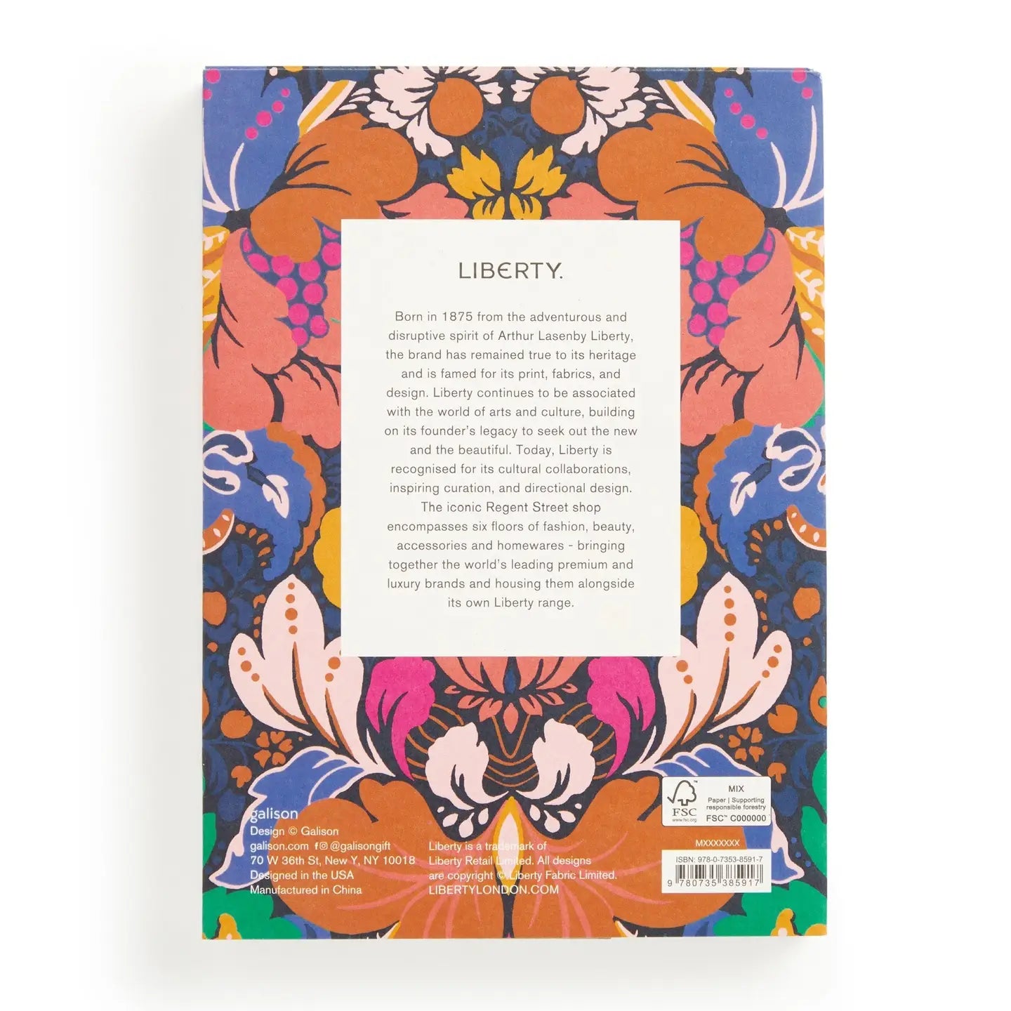 Favorite Story Notebook Chronicle Books Liberty Glastonbury Premium A5 Notebook