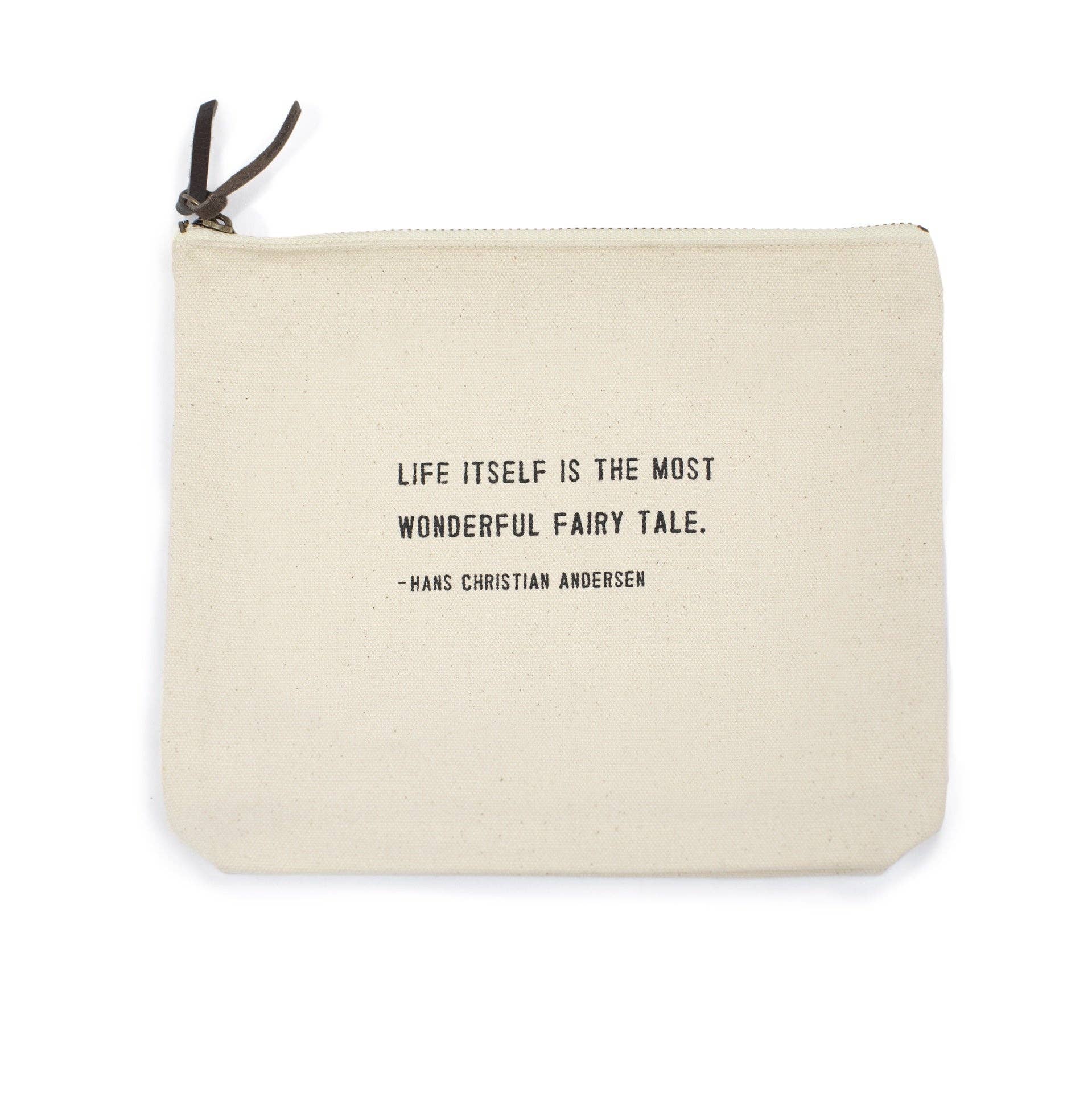 Favorite Story Sugarboo & Co Life Itself (Hans Christian Andersen) Canvas Zip Bag