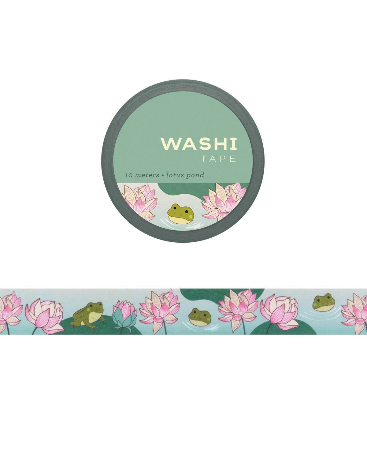 Favorite Story Girl of All Work Lotus Pond Washi Tape