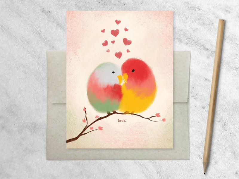 Favorite Story Cards Love & Friendship Card Love Birds