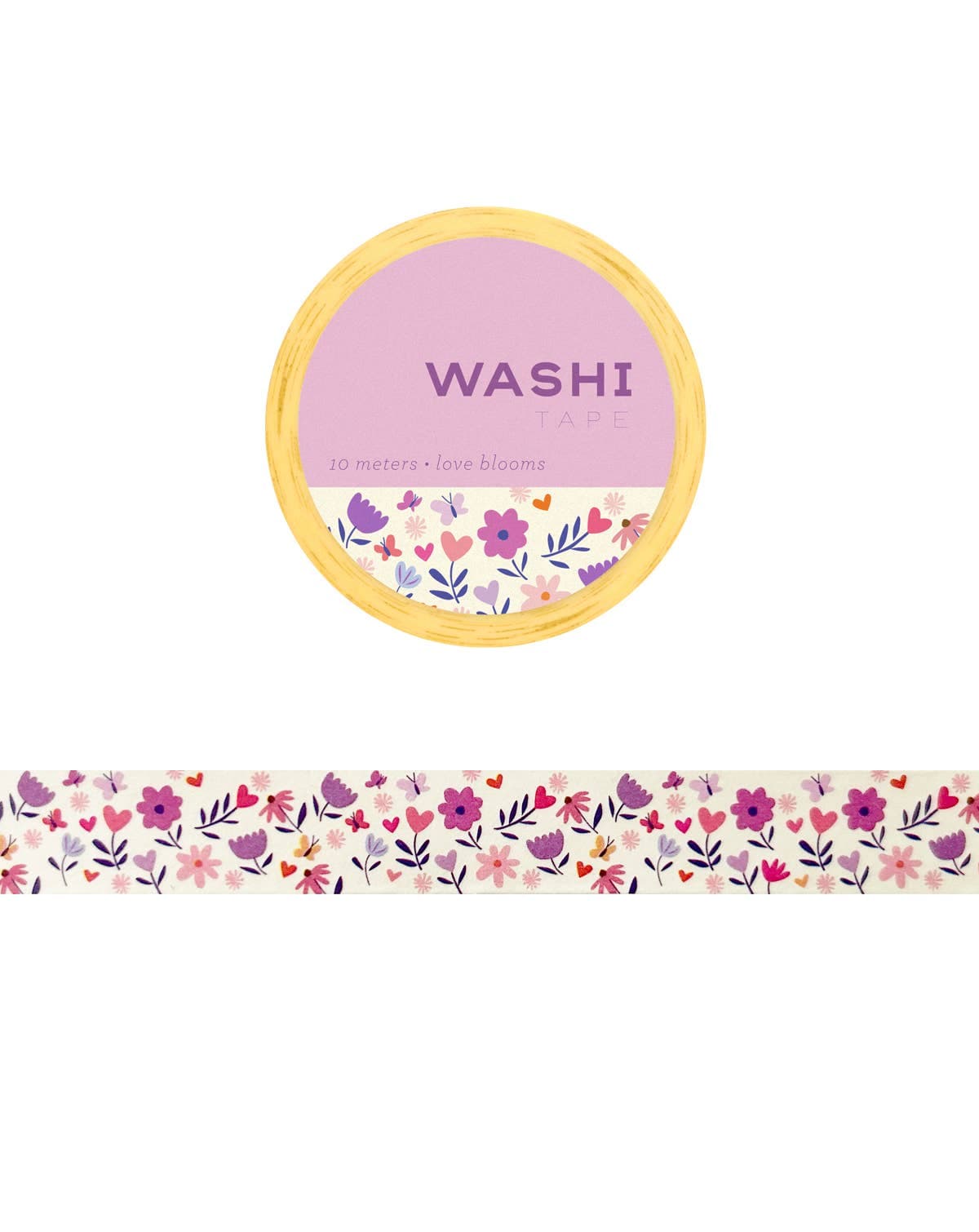 Favorite Story Girl of All Work Love Blooms Washi Tape