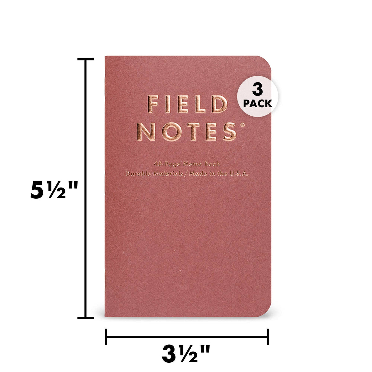 Favorite Story Field Notes Lucky 3-Pack
