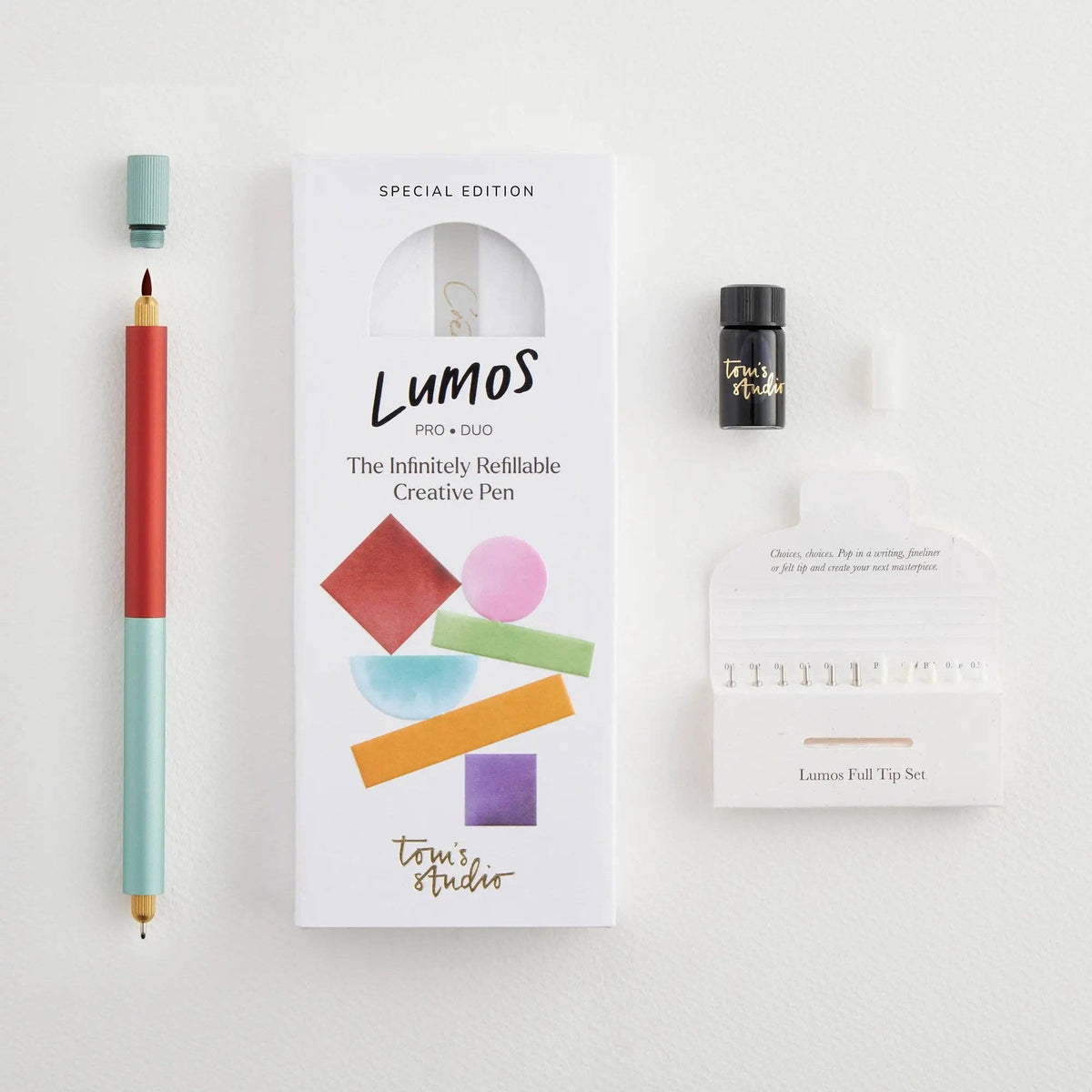 Favorite Story Tom's Studio Cranberry - Sky Blue / Duo Tip Lumos Pro - Colour Block