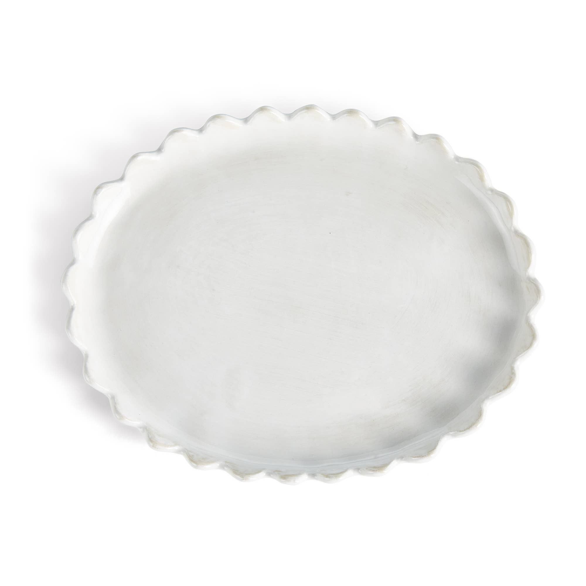 Favorite Story Napa Home & Garden Maddie Oval Tray, White