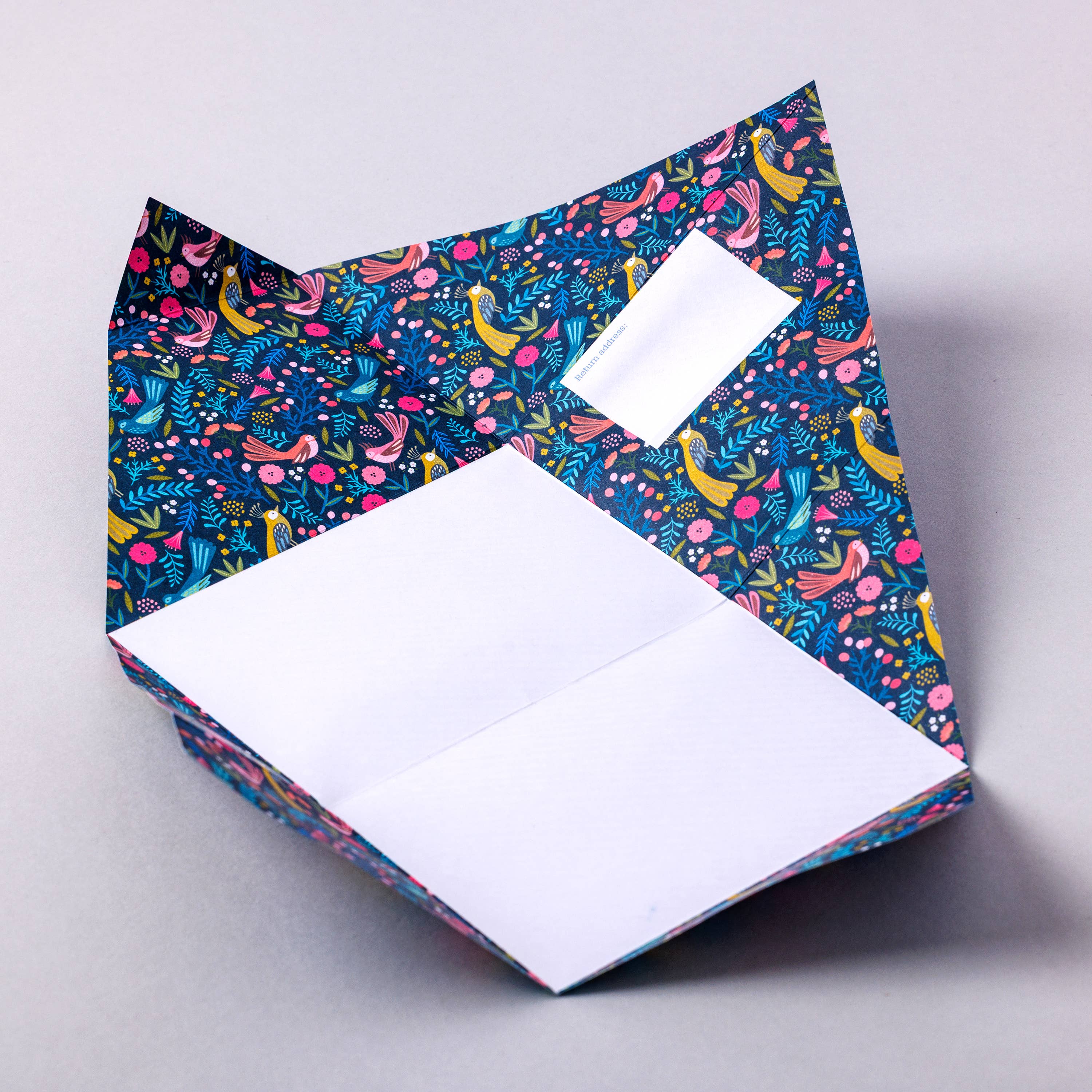 Favorite Story pigeonposted Magical Menagerie Pigeon, Folding Letter Set, Pack of 6