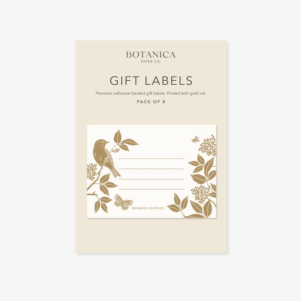 Favorite Story Botanica Paper Co. MEADOW | GIFT LABELS, PACK OF 8