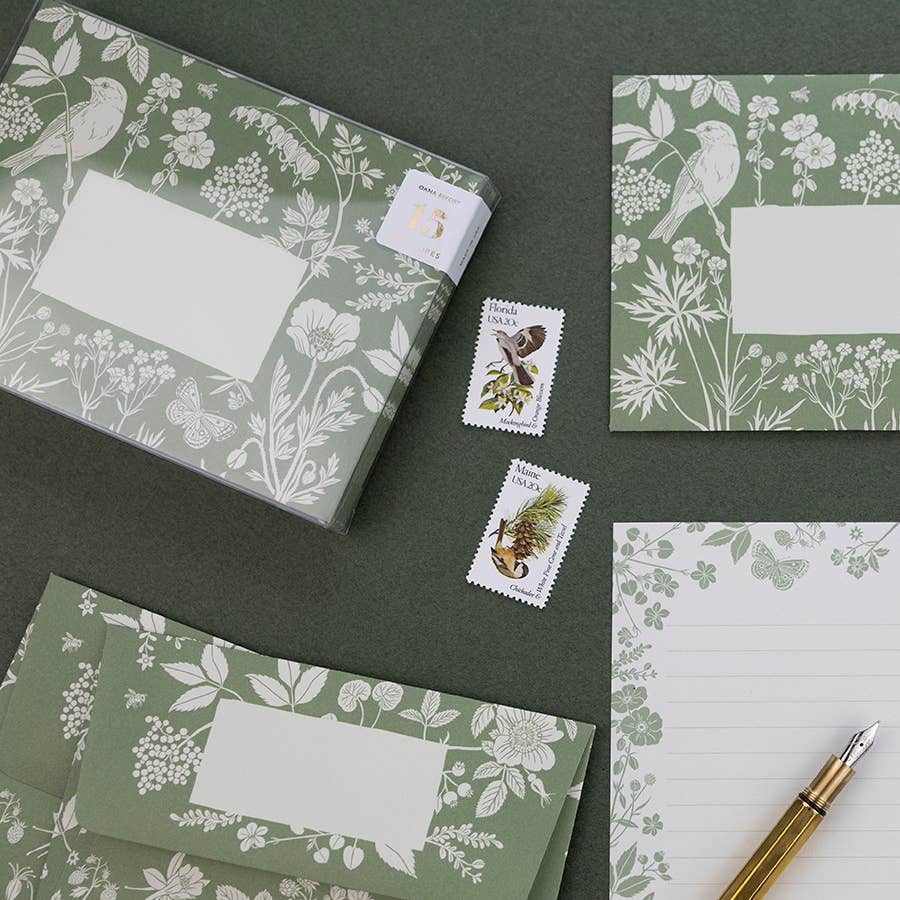 Favorite Story Botanica Paper Co. MEADOW / Letter Writing Set
