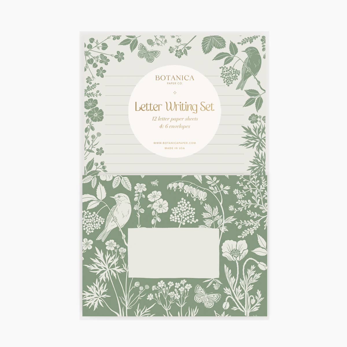 Favorite Story Botanica Paper Co. MEADOW / Letter Writing Set