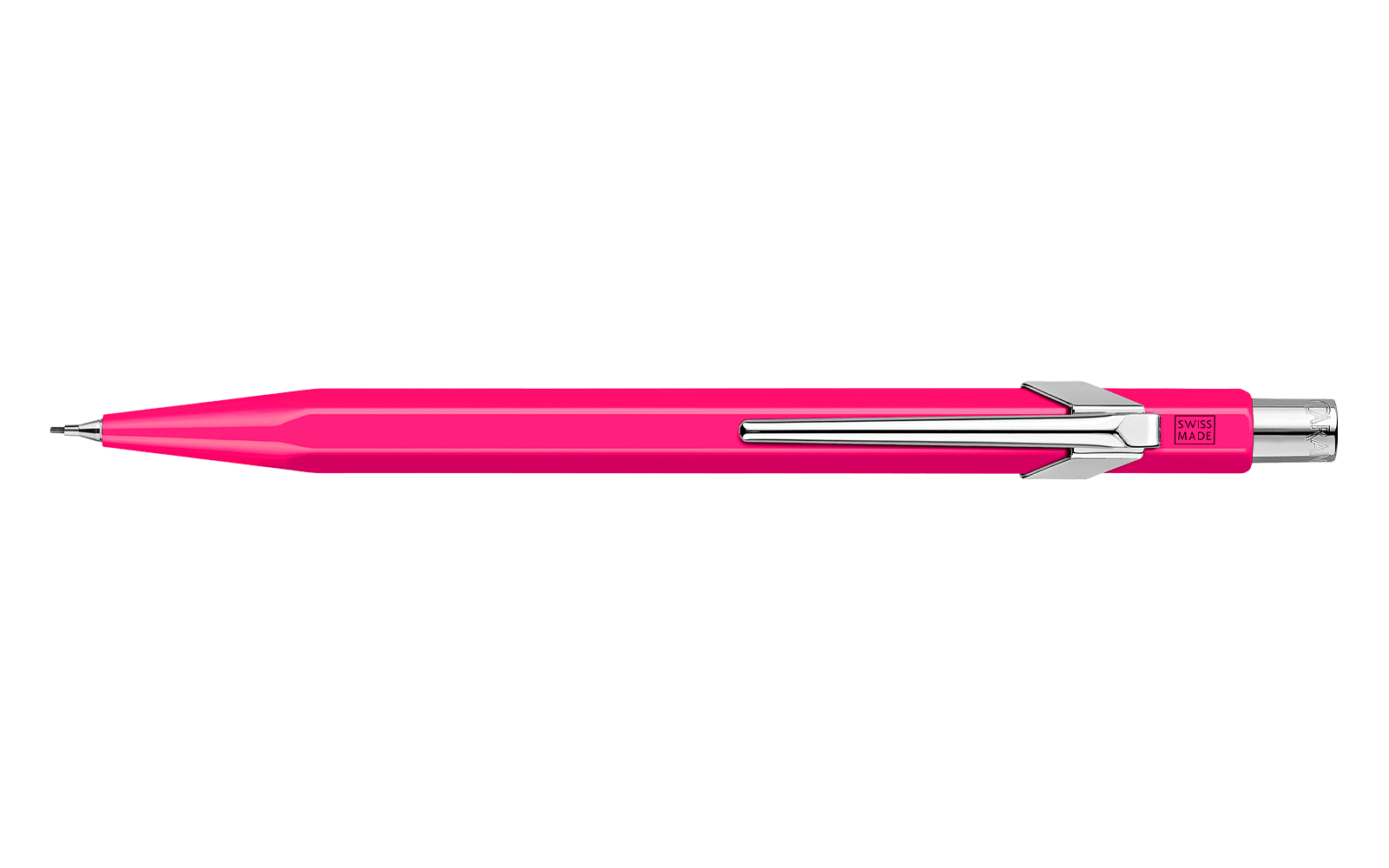 Favorite Story Caran d'Ache Pink Fluo Mechanical Pencil 844