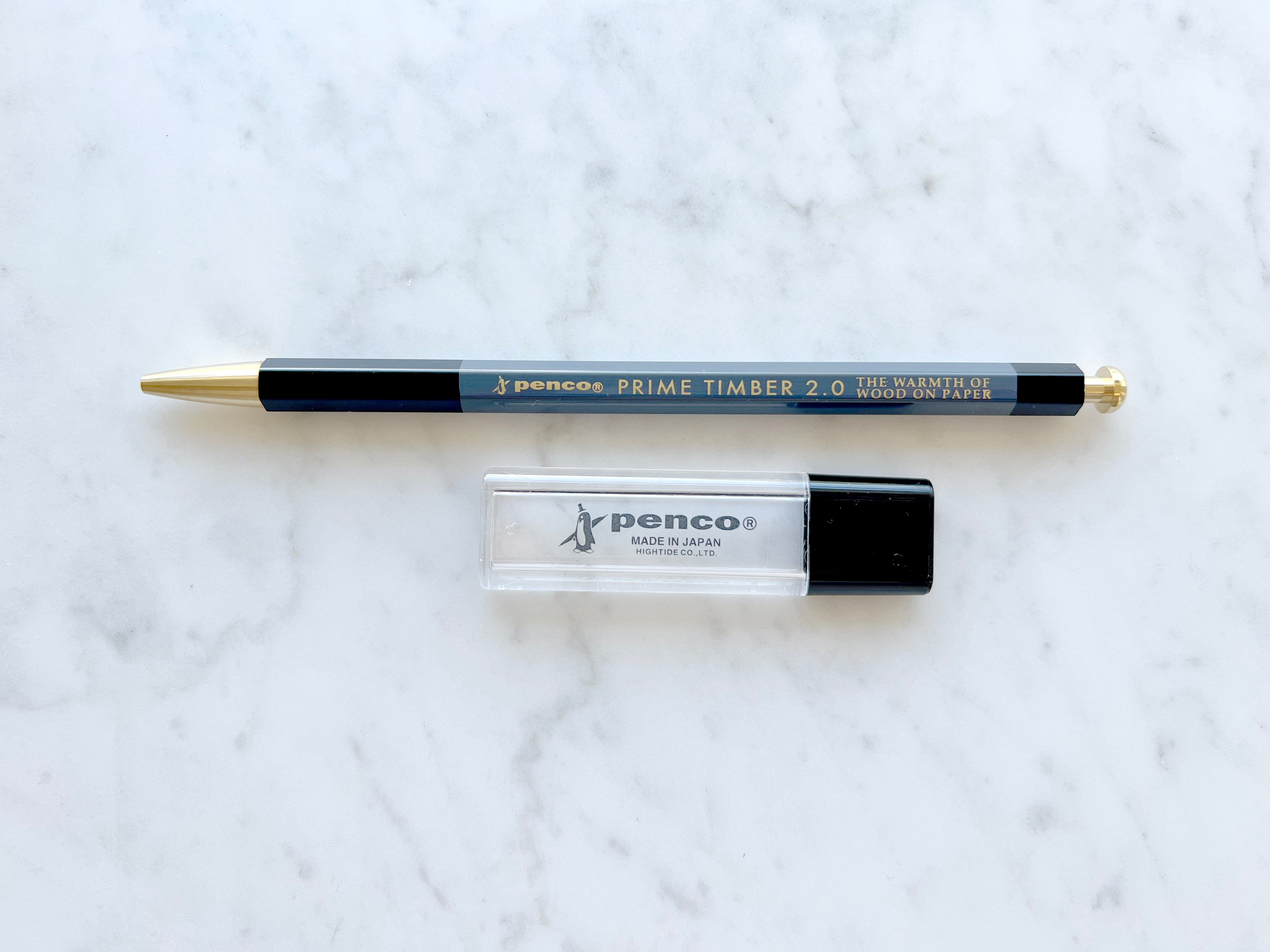 Favorite Story Pencil Prime Timber Black Mechanical Pencil, Brass