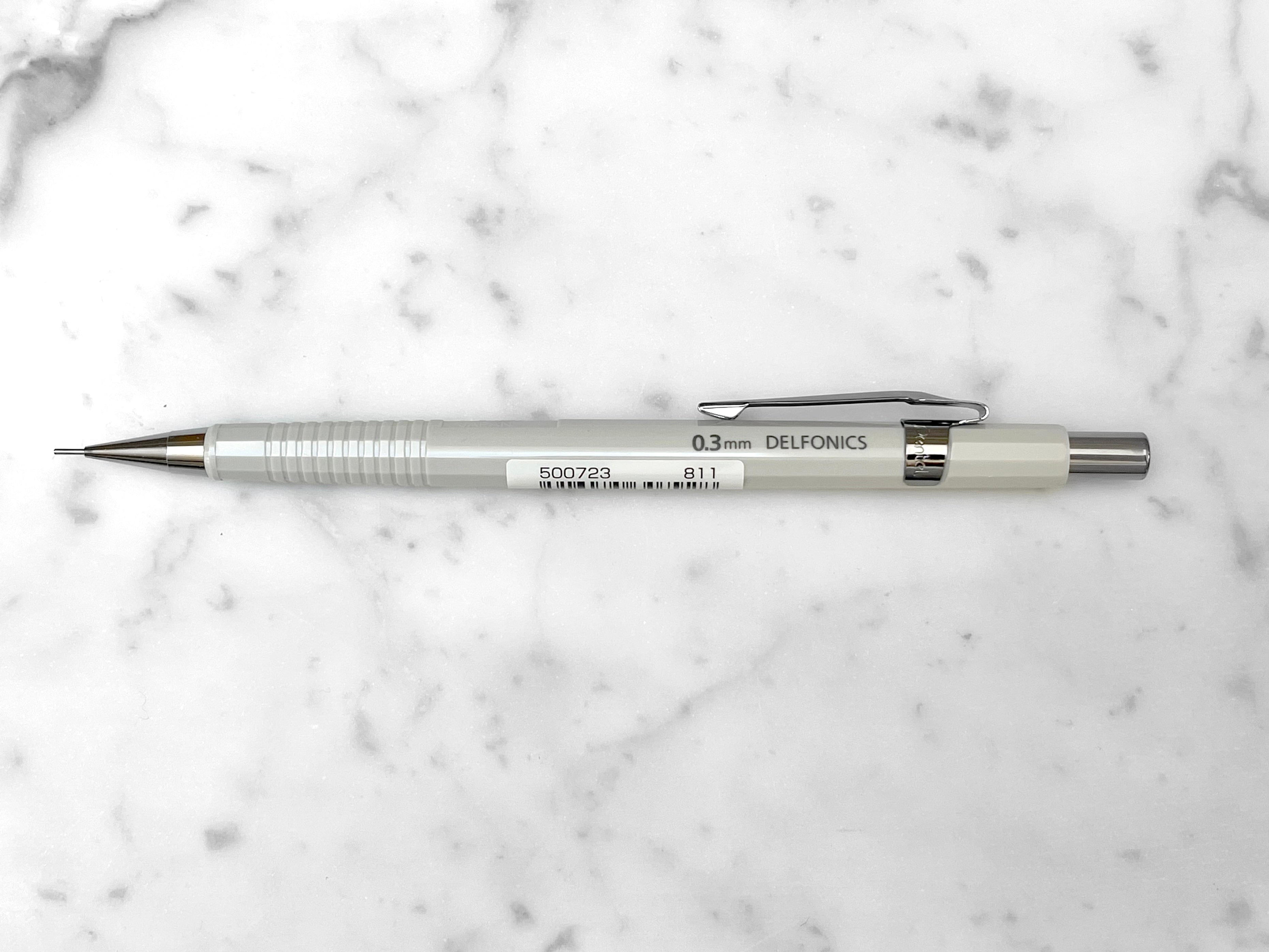 Favorite Story Pencil Delfonics .3 lead - Light Gray Mechanical Pencil