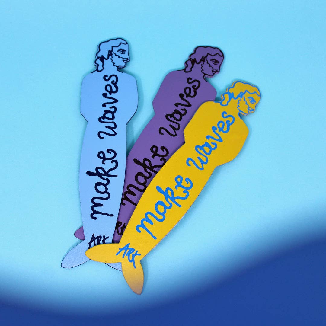 Favorite Story Ark Colour Design Lilac Mer-Man Bookmark