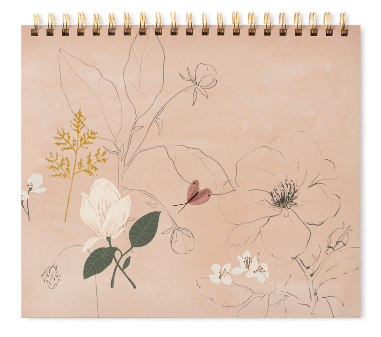 Favorite Story Fringe Studio MG BOTANICA SPIRAL SKETCH PAD