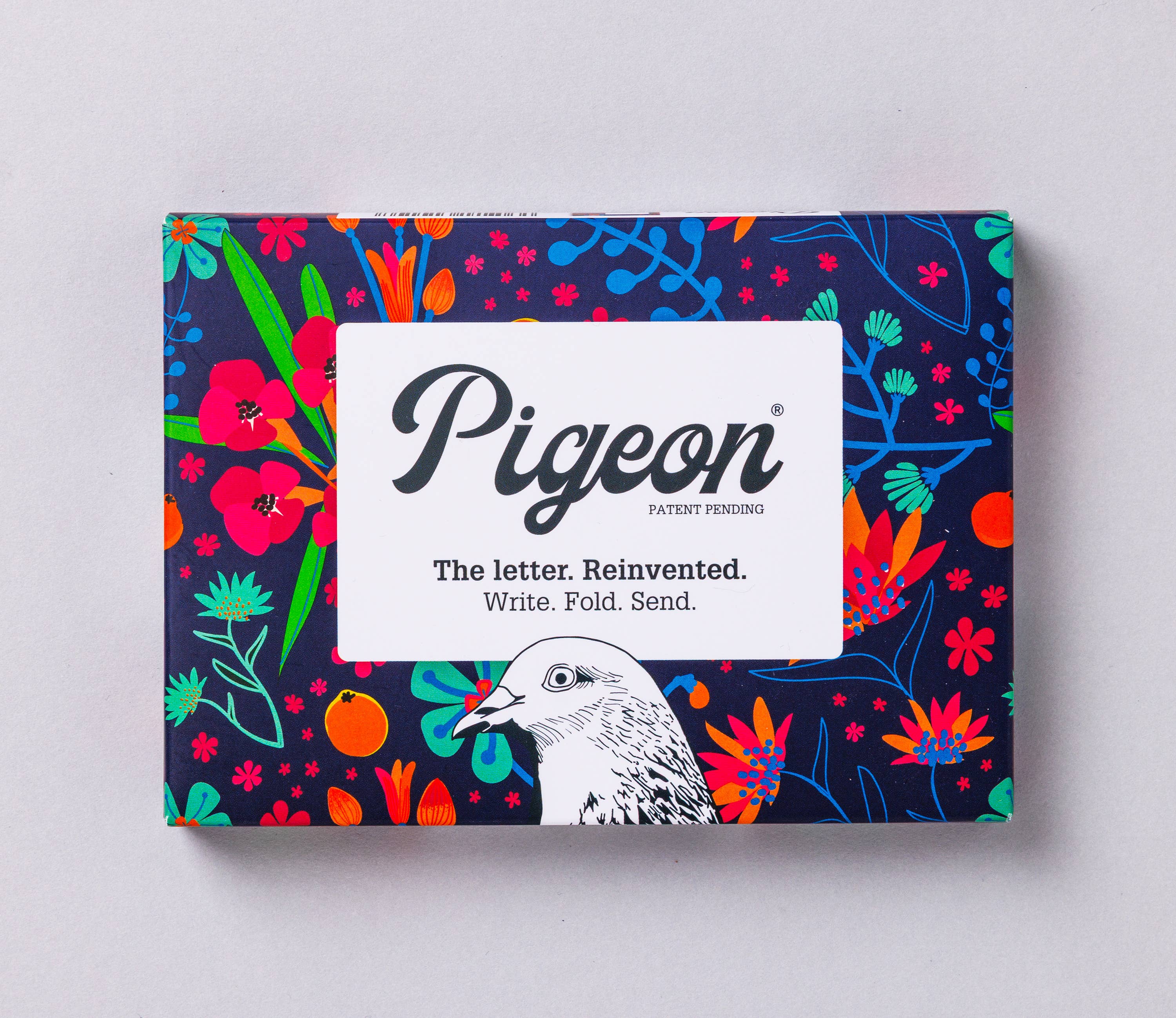 Favorite Story pigeonposted Midnight Garden Botanical Folding Letter Set - pack of 6