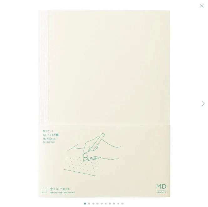 Favorite Story Notebook Midori Midori MD Notebook A5 Dot Grid