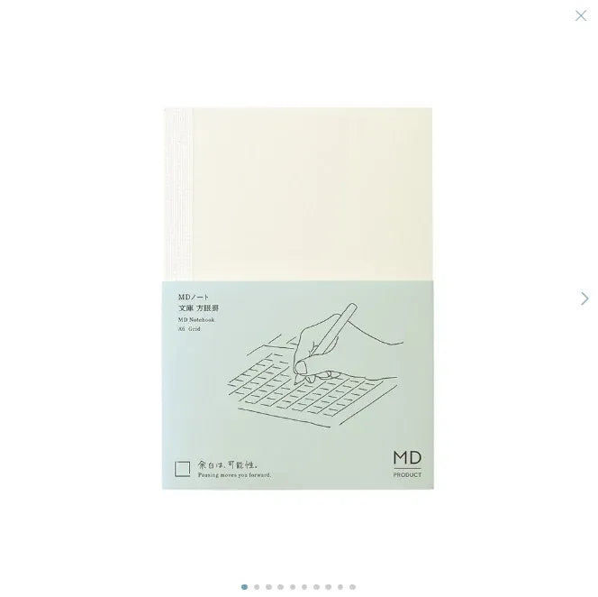 Favorite Story Notebook Midori Midori MD Notebook A6 Grid