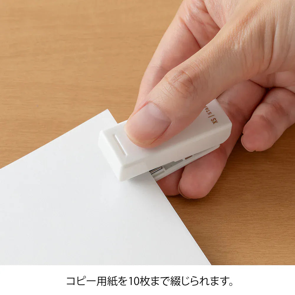 Favorite Story Stapler Midori Midori XS Compact Stapler, White