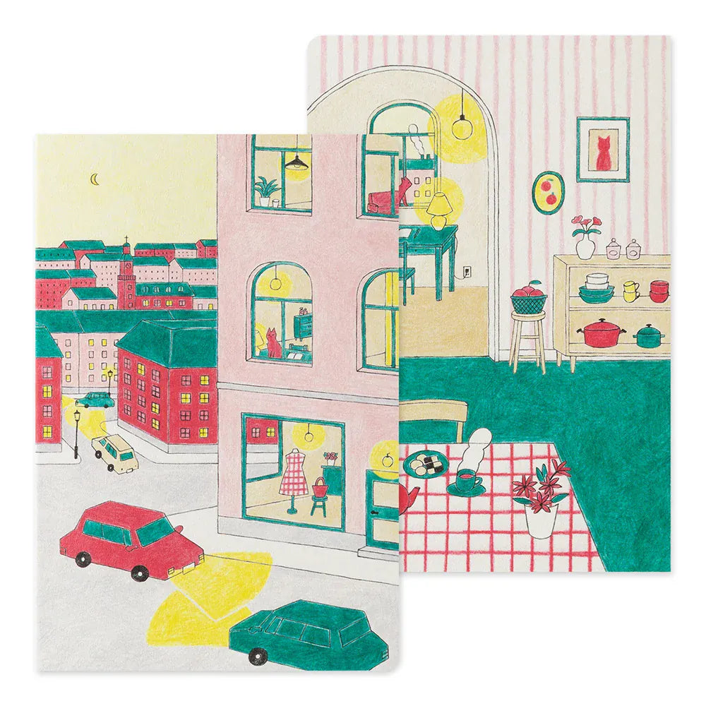 Favorite Story Notebook Midori Midori Yuru Log Notebook B6, Daily Life