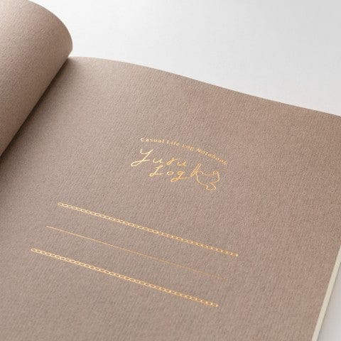 Favorite Story Midori Midori Yuru Log Notebook B6, My Life