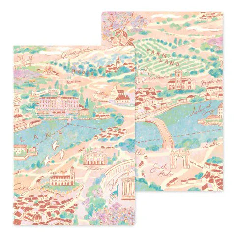 Favorite Story Midori Midori Yuru Log Notebook B6, Travel & Hotel