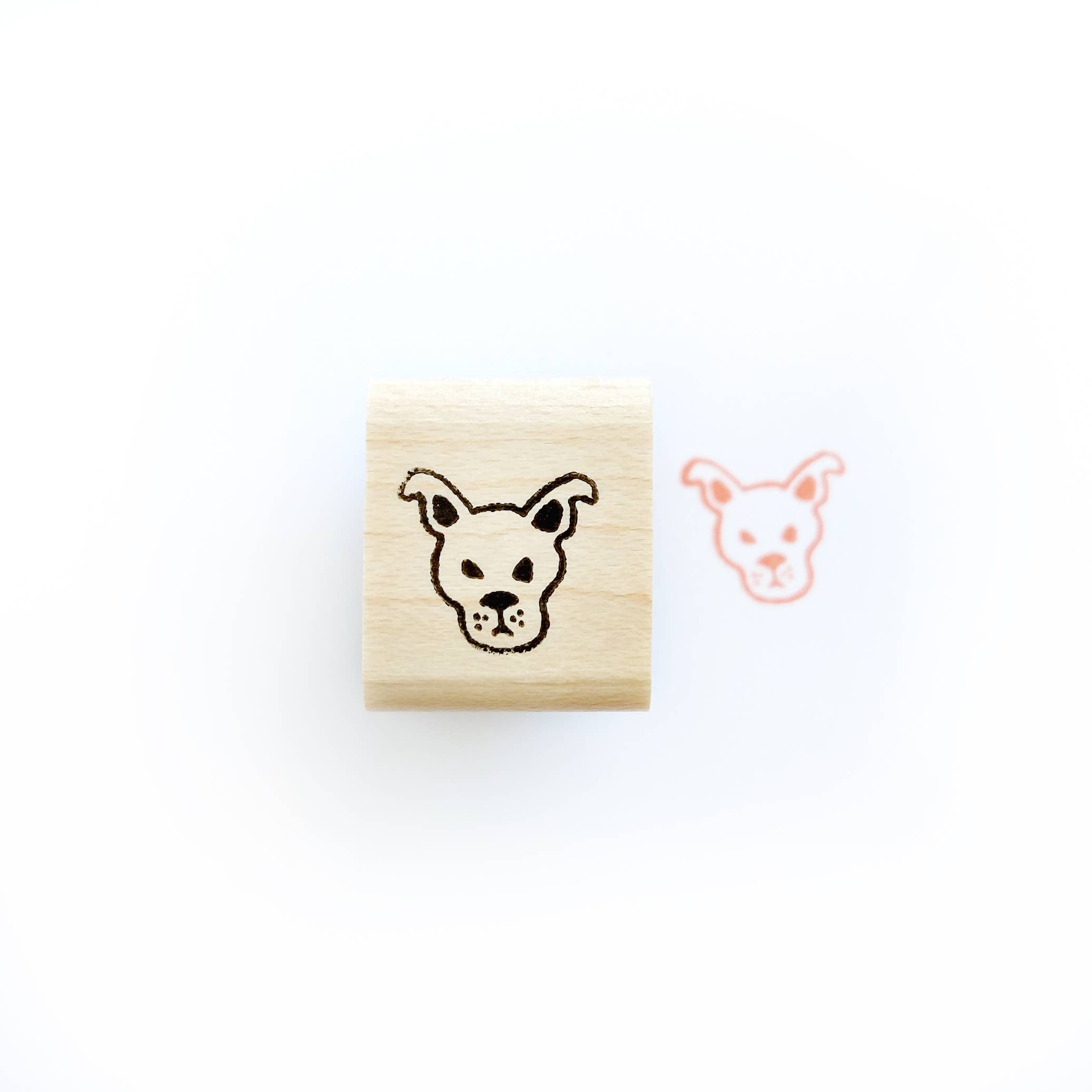 Favorite Story Peppercorn Paper Mini Dog Rubber Stamp
