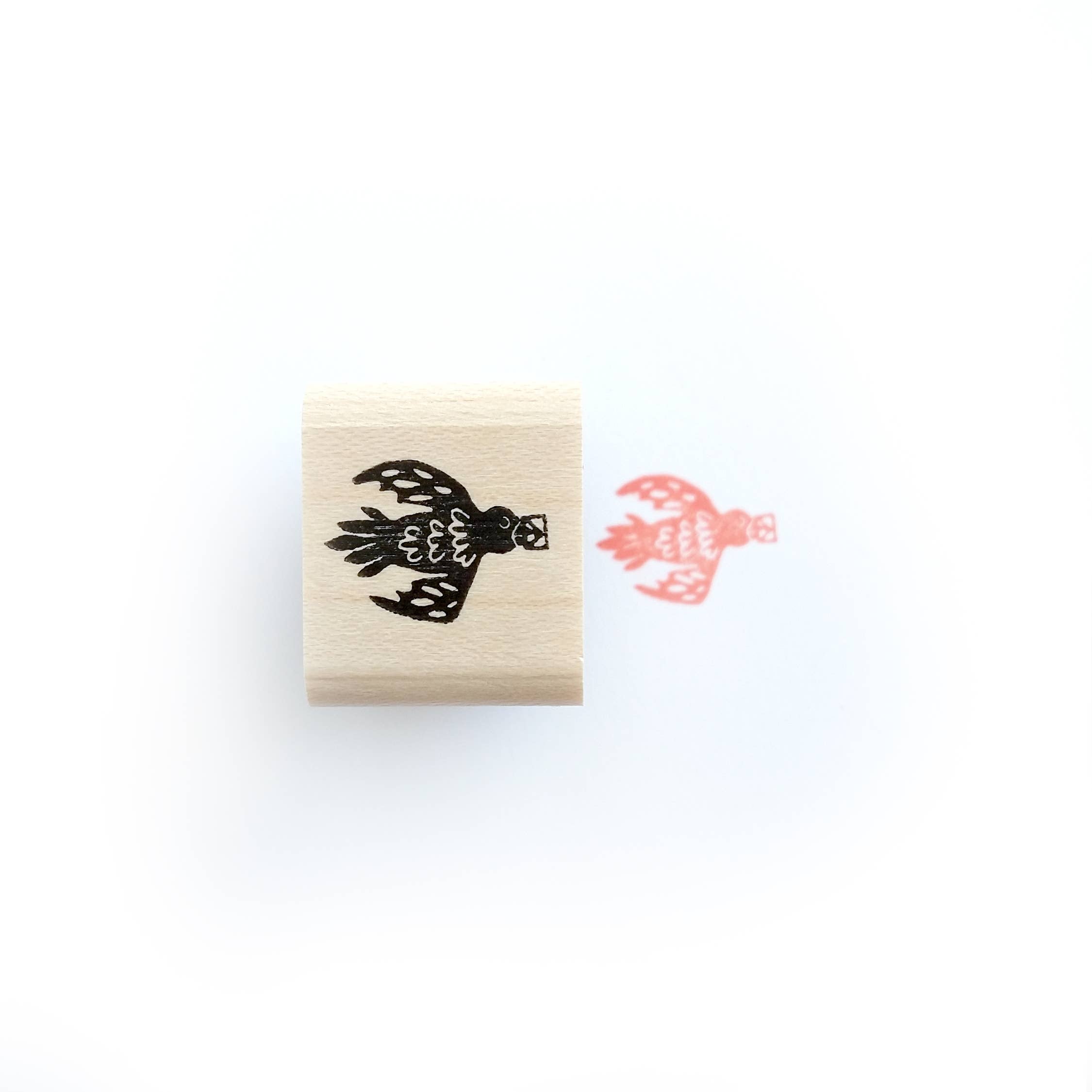 Favorite Story Peppercorn Paper Mini Flying Pigeon Stamp