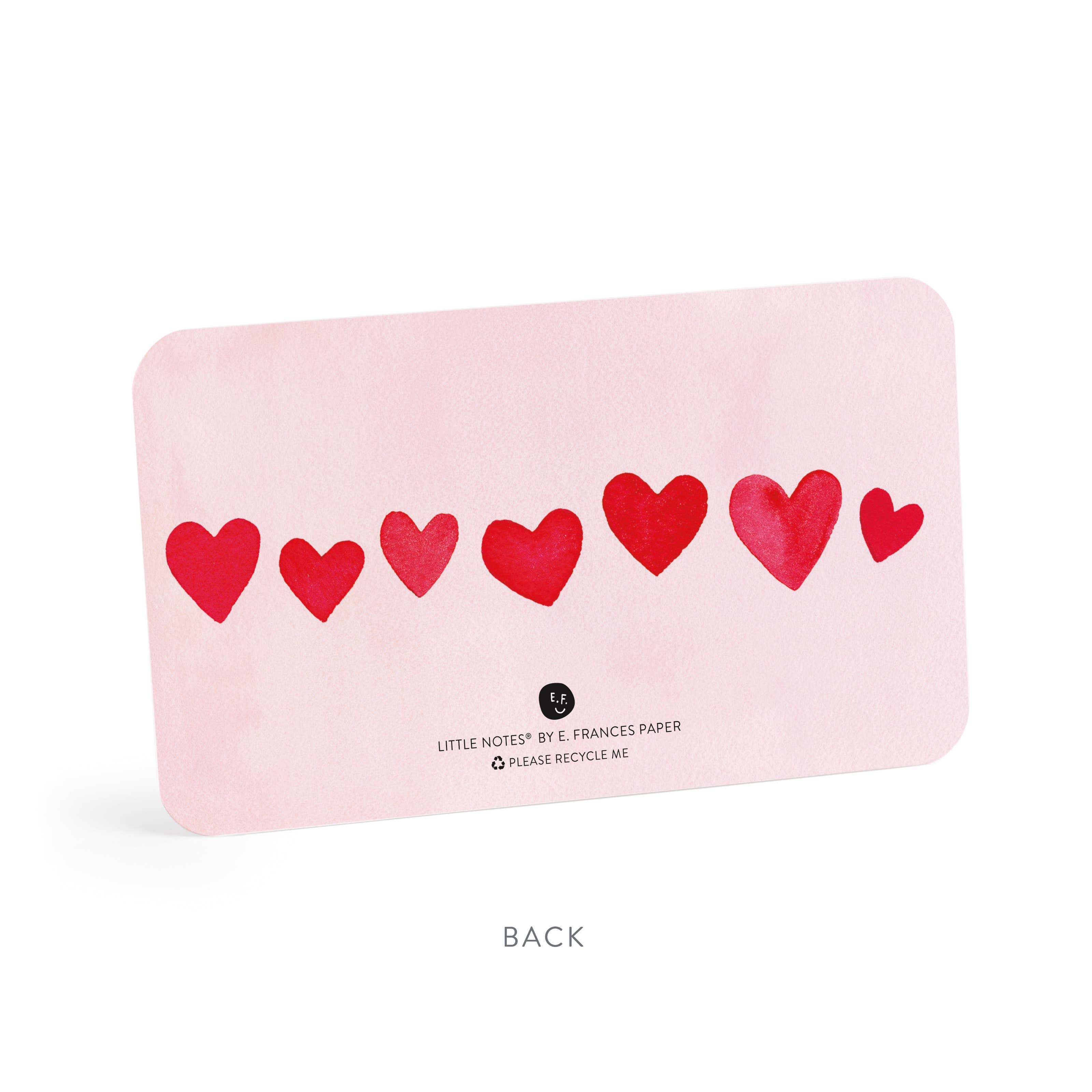 Favorite Story E. Frances Paper Mini Hearts Blush Little Notes®