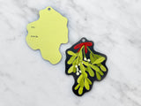 Favorite Story Gift Tags Set of 10 Mistletoe Die-Cut Gift Tags