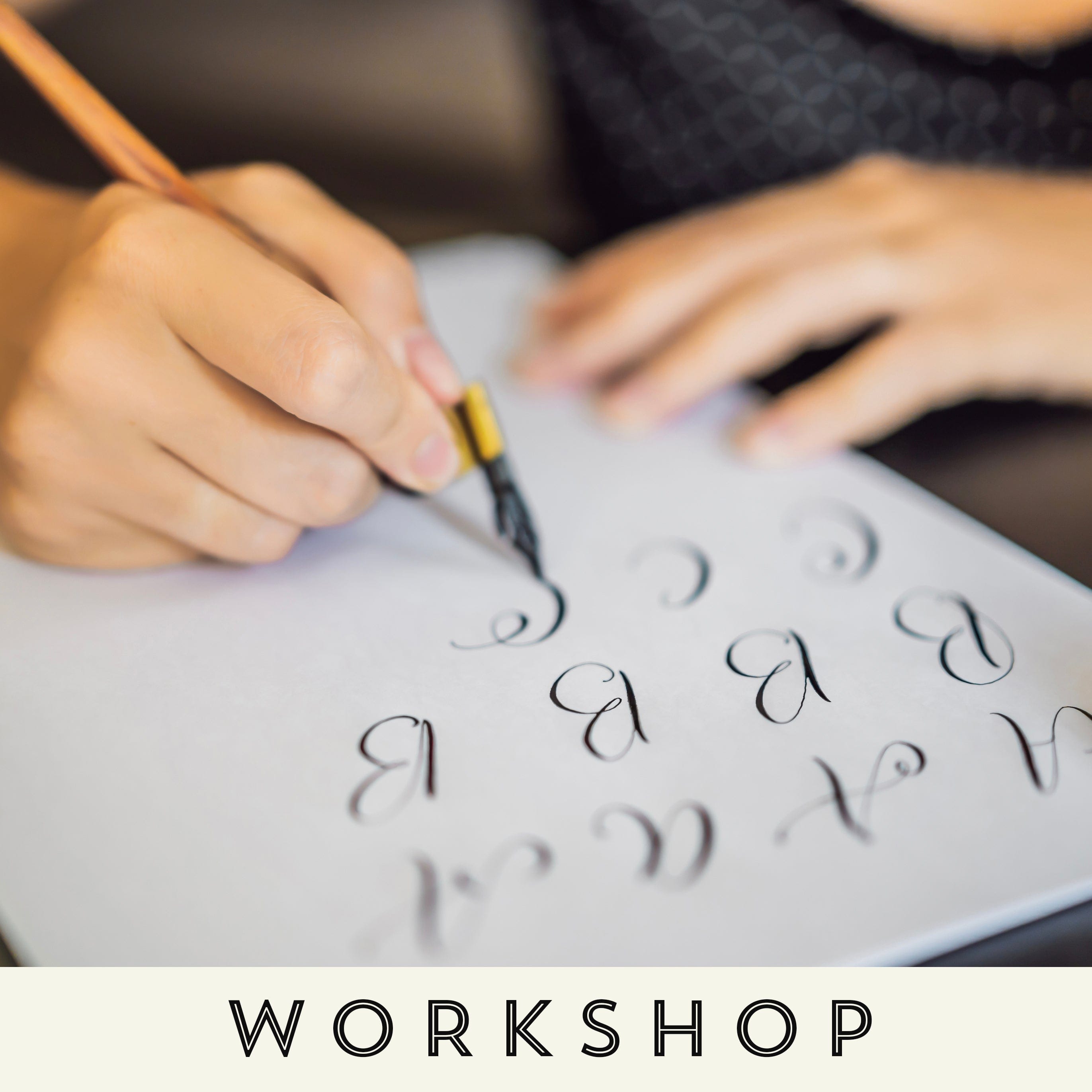 Favorite Story Calligraphy Workshop Wed 18 June (10:00AM - 12:00PM) / Workshop: Modern Calligraphy Modern Calligraphy