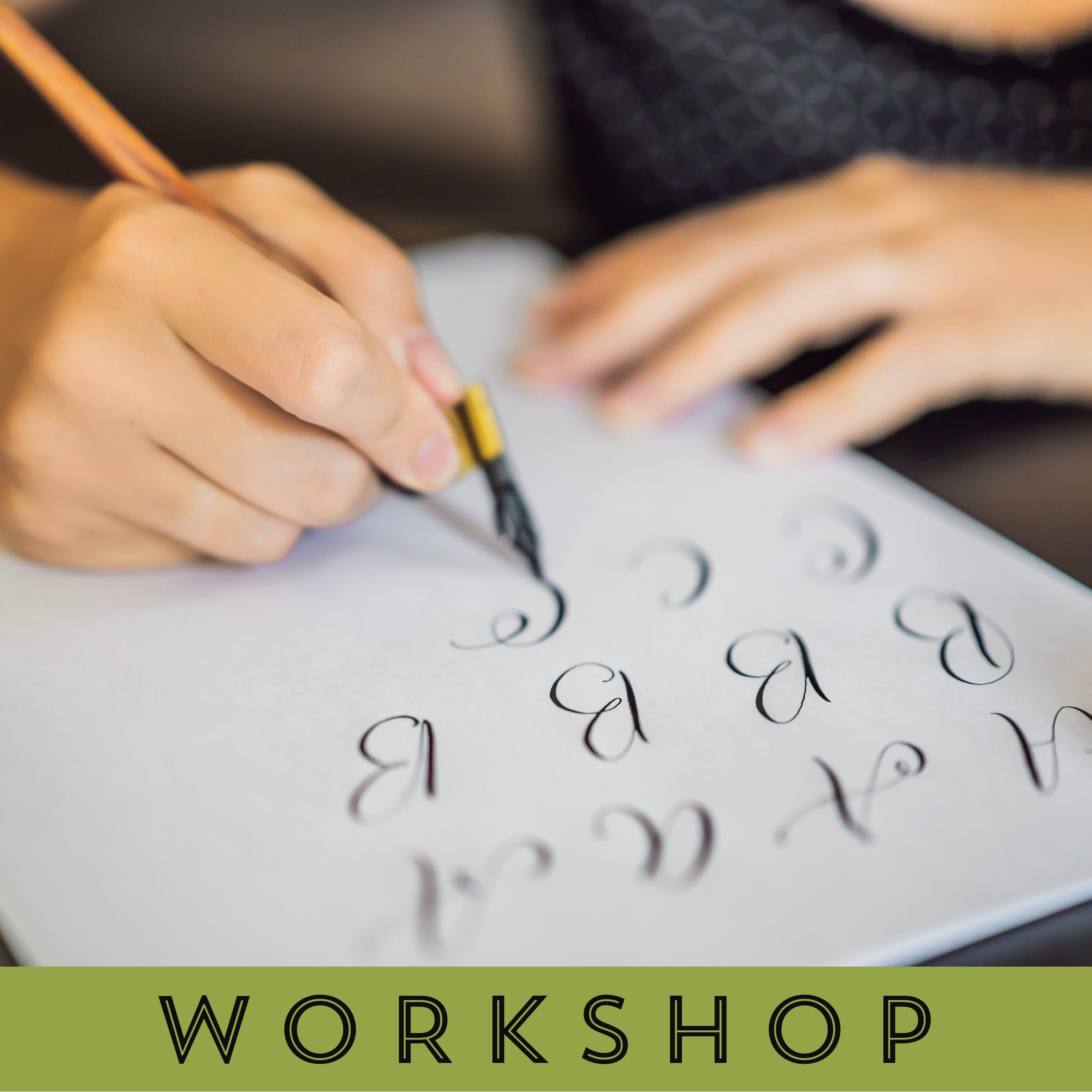 Favorite Story Workshop Calligraphy Workshop Modern Calligraphy
