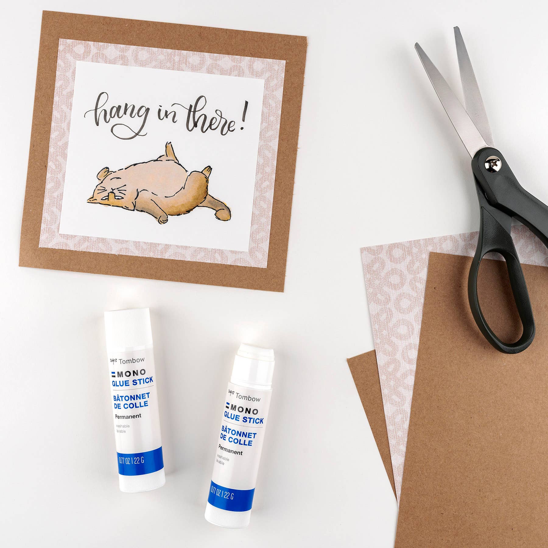 Favorite Story Tombow MONO Glue Stick, Medium, 20-Piece Display Box