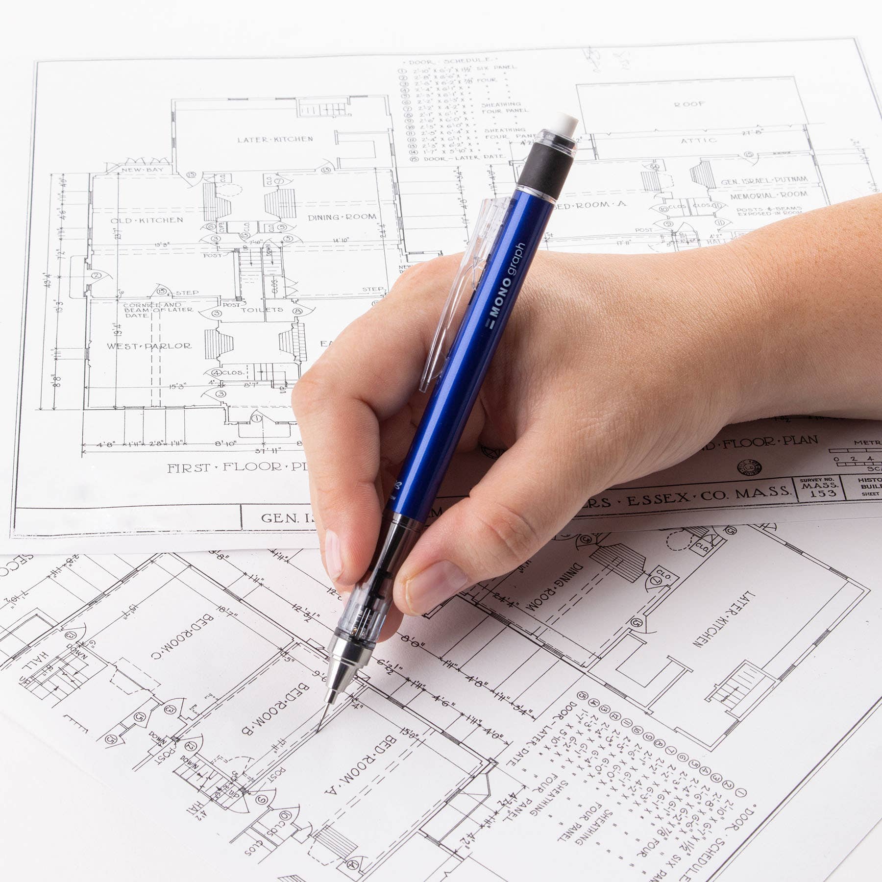 Favorite Story Tombow MONO Graph Mechanical Pencil, Blue