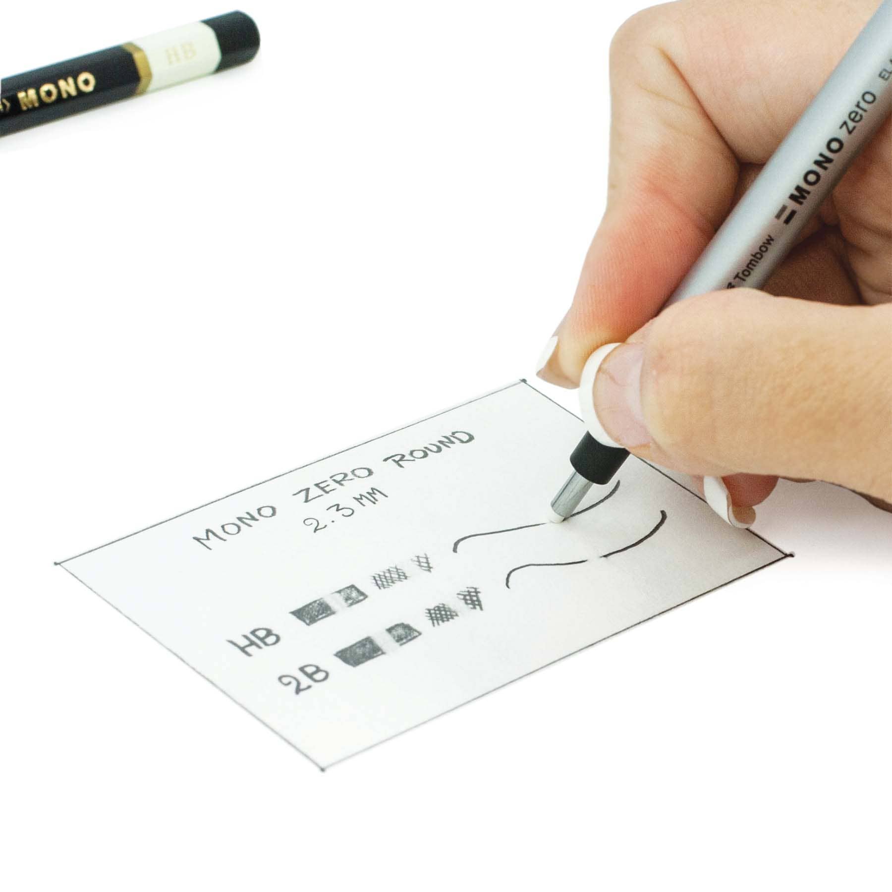 Favorite Story Tombow MONO Zero Eraser: Round - Silver