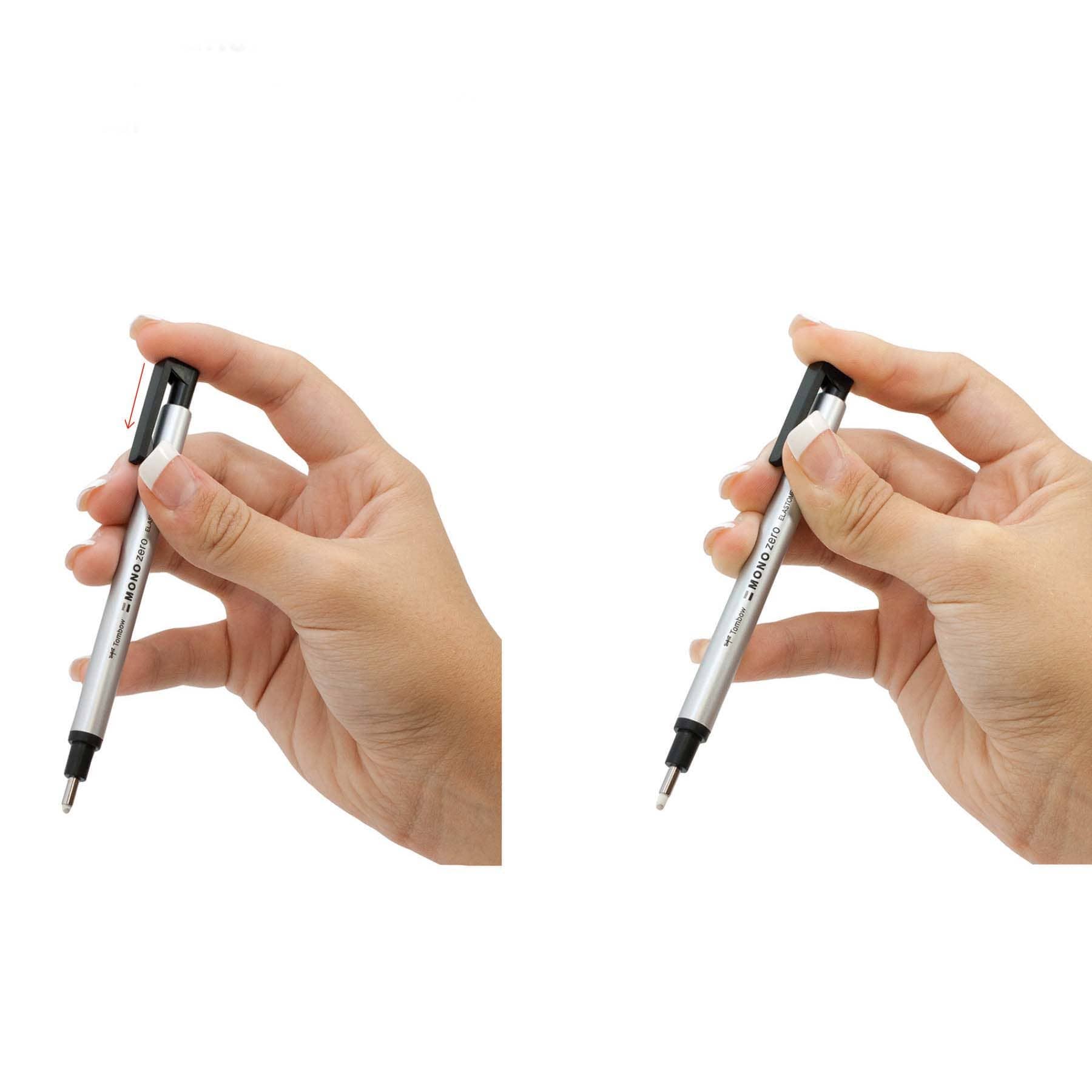 Favorite Story Tombow MONO Zero Eraser: Round - Silver