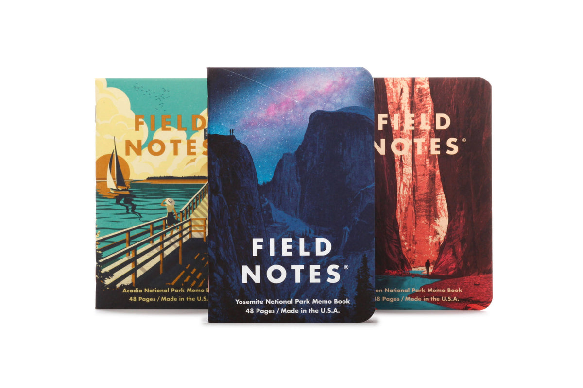 Favorite Story Field Notes National Parks - Series A