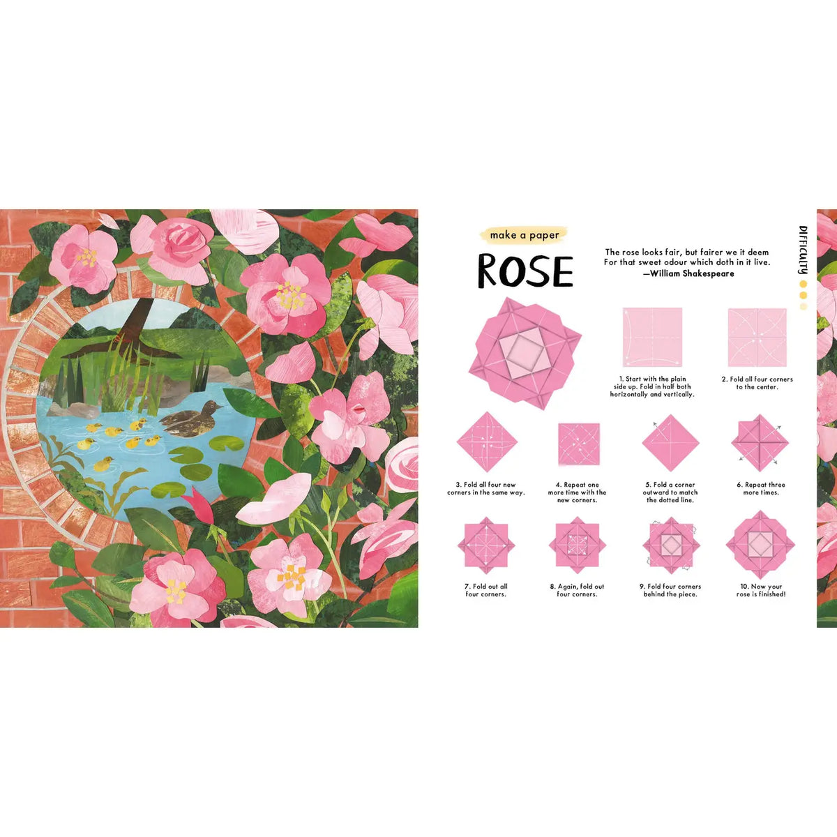 Favorite Story Book Chronicle Books National Trust: Blossom Origami