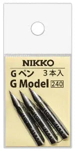 Favorite Story Nibs Nikko Pack of 3 Nikko G Calligraphy Nib