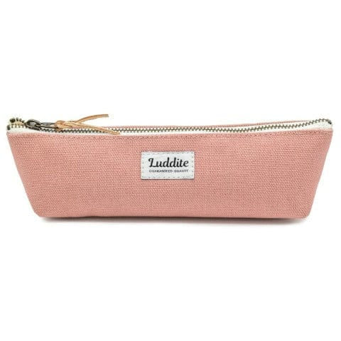 Favorite Story Pen Case Luddite NO.8 CANVAS BOAT PEN CASE, dull pink