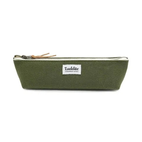 Favorite Story Pen Case Luddite NO.8 CANVAS BOAT PEN CASE, khaki