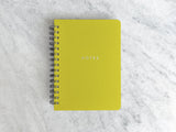 Favorite Story Hardcover Planner "2025" Chartreuse Notebook