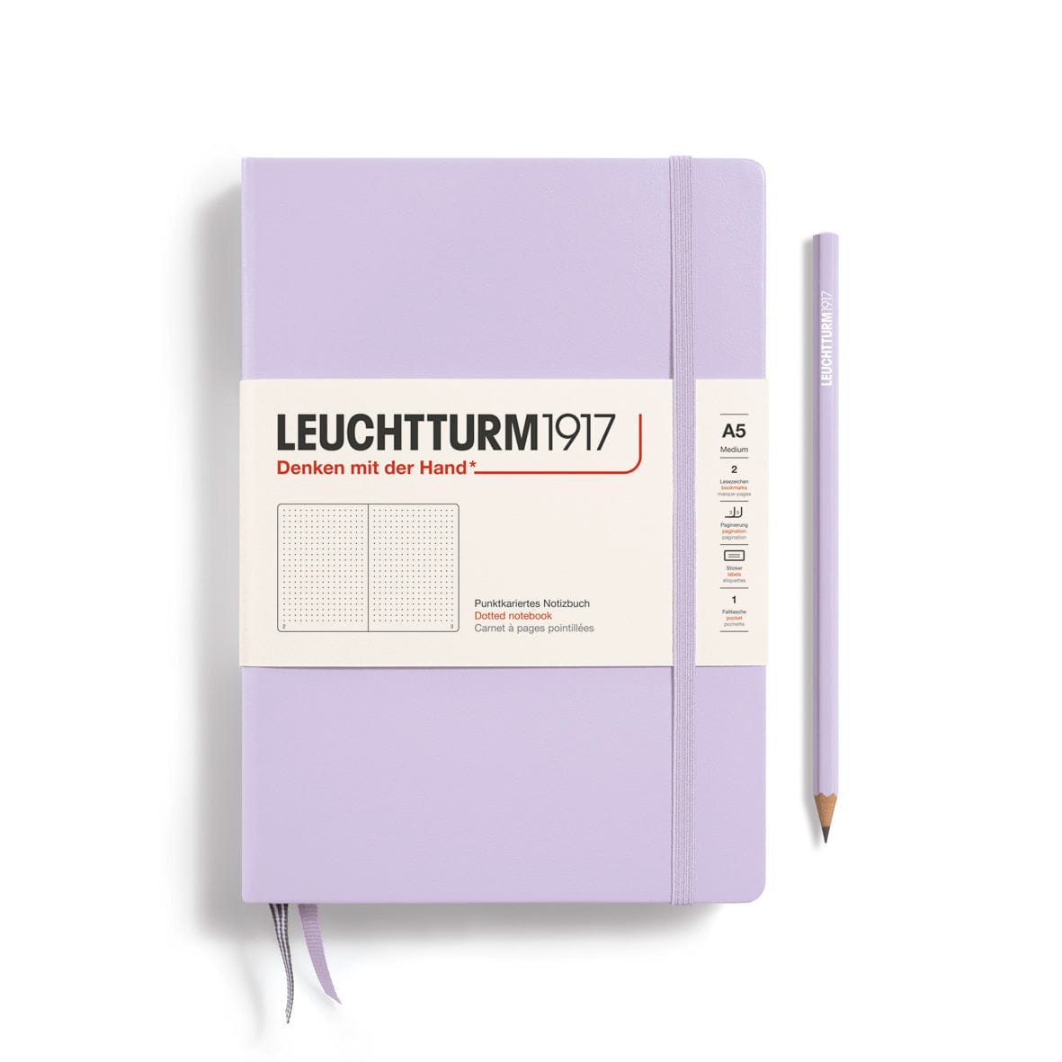 Favorite Story LEUCHTTURM1917 Dotted / Lilac Notebooks - Medium (A5) Hardcover