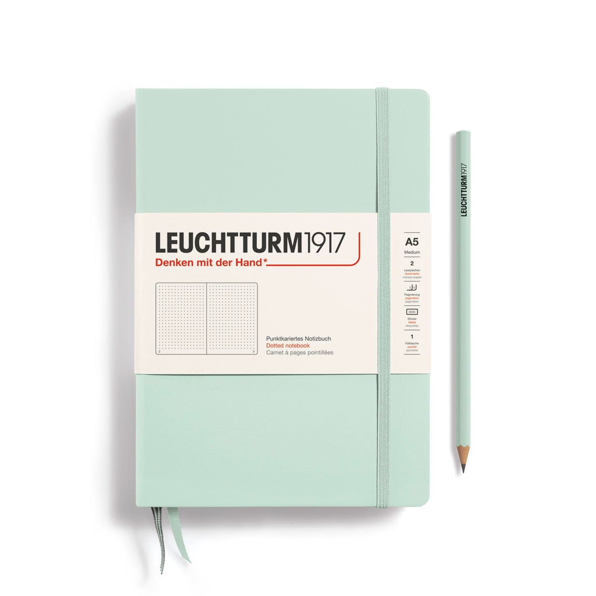 Favorite Story LEUCHTTURM1917 Dotted / Mint Notebooks - Medium (A5) Hardcover