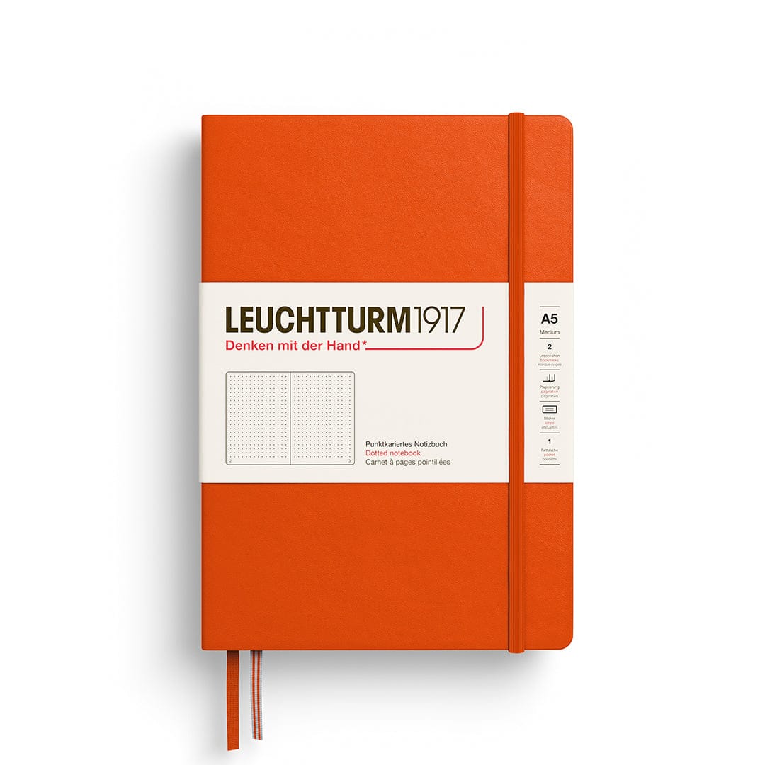 Favorite Story LEUCHTTURM1917 Dotted / Pumpkin - NEW! Notebooks - Medium (A5) Hardcover
