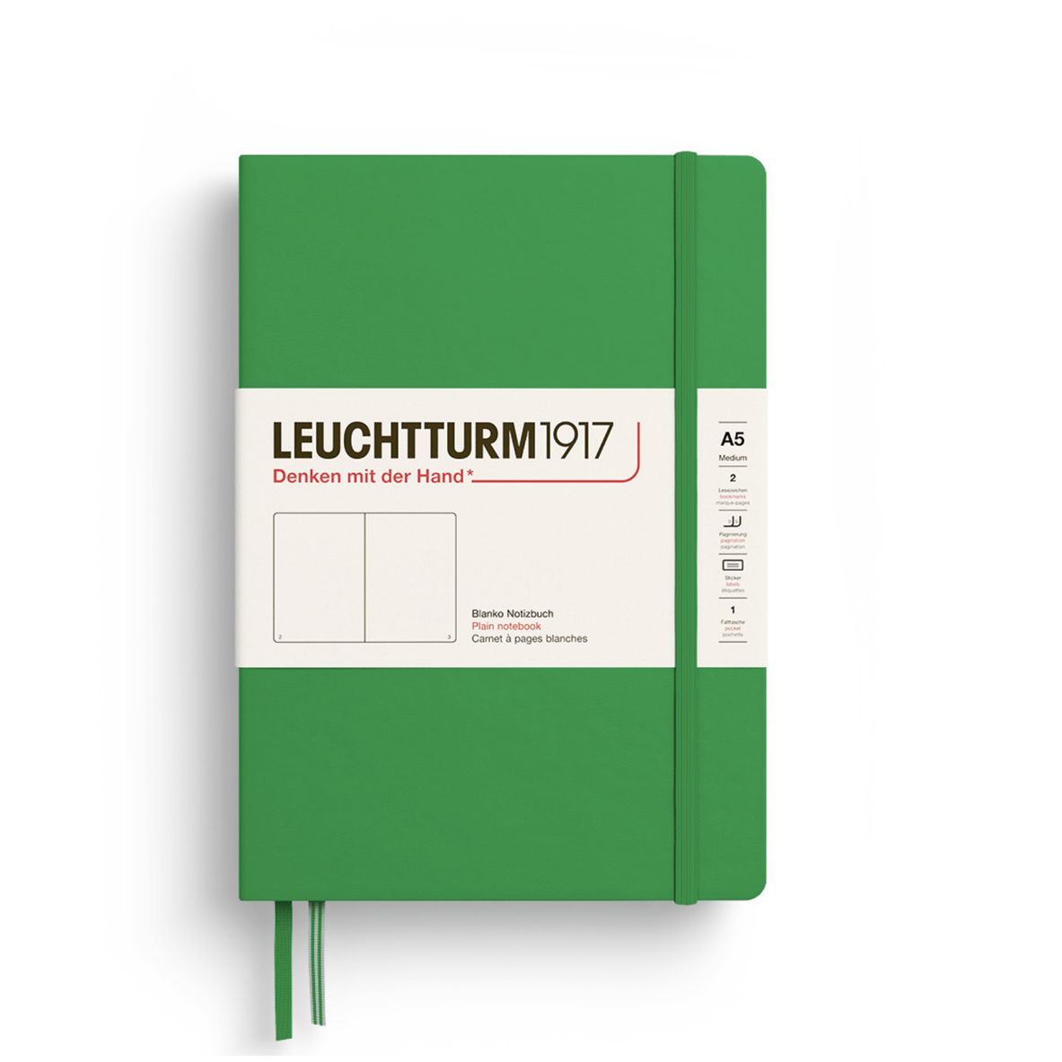Favorite Story LEUCHTTURM1917 Plain / Spring Leaf Notebooks - Medium (A5) Hardcover