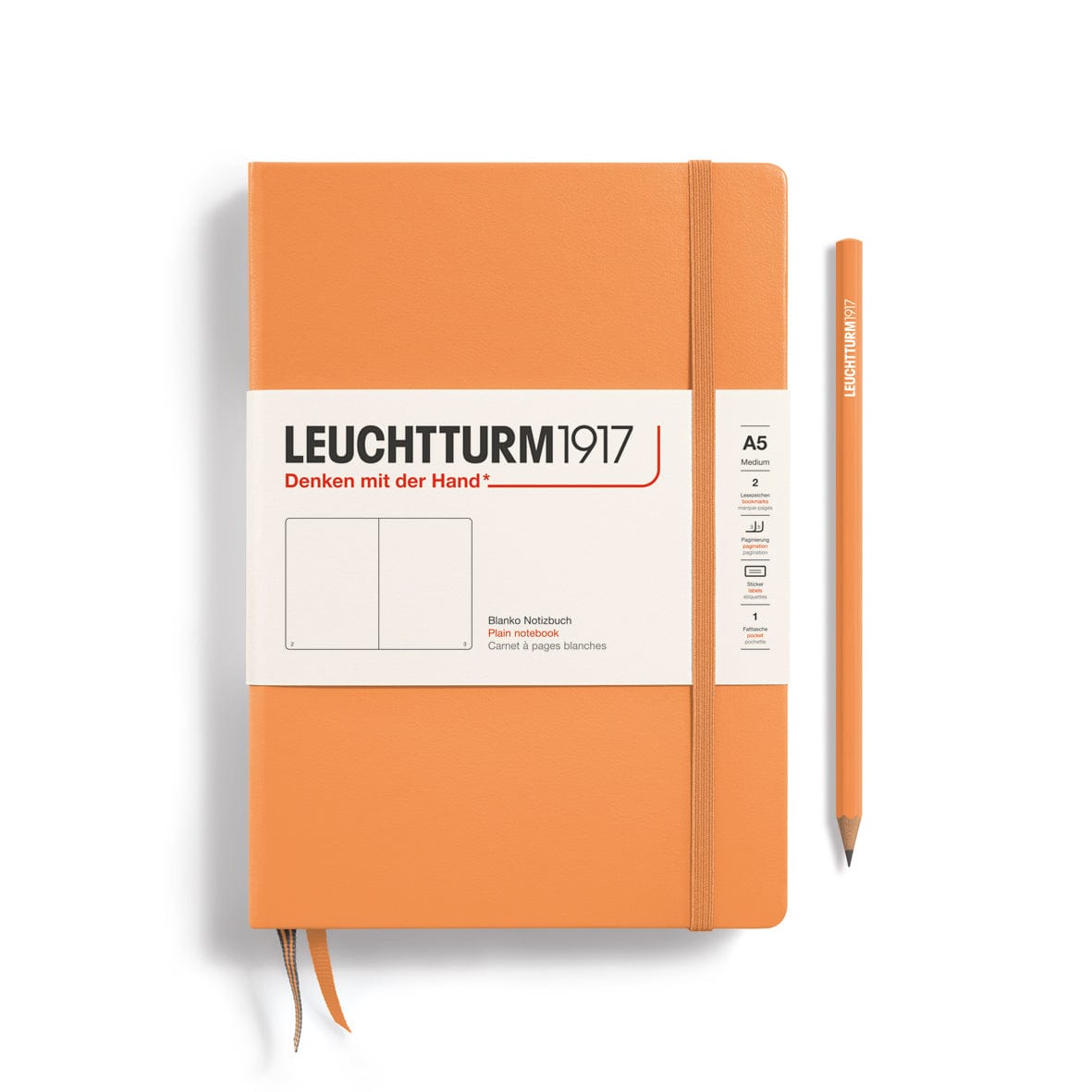 Favorite Story LEUCHTTURM1917 Ruled / Apricot Notebooks - Medium (A5) Hardcover