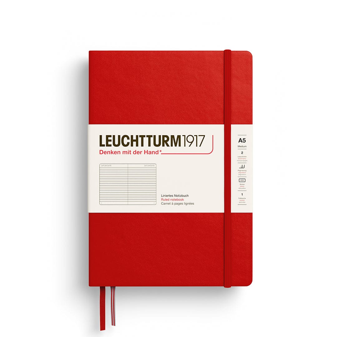 Favorite Story LEUCHTTURM1917 Ruled / Cherry - NEW! Notebooks - Medium (A5) Hardcover