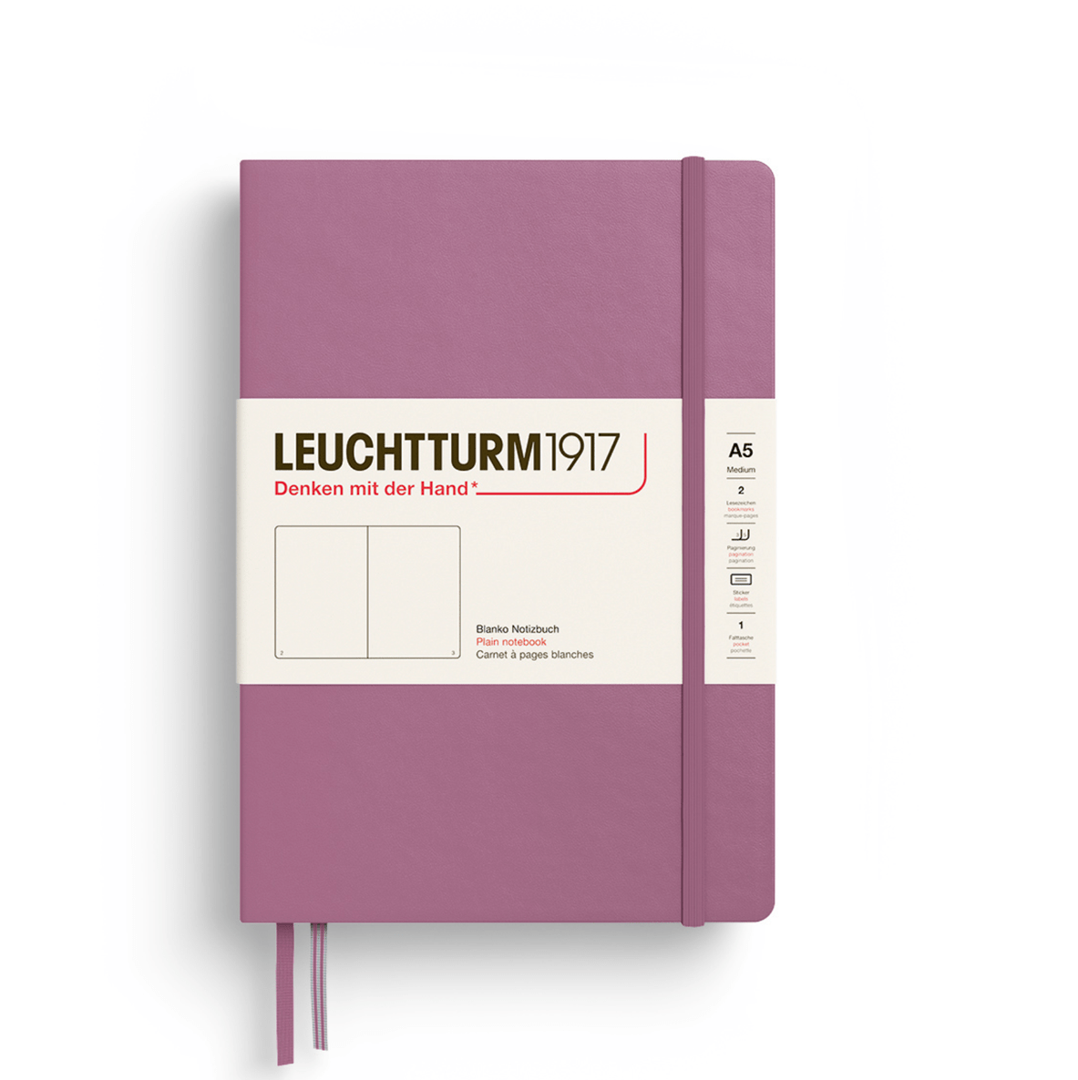 Favorite Story LEUCHTTURM1917 Ruled / Dusty Rose Notebooks - Medium (A5) Hardcover