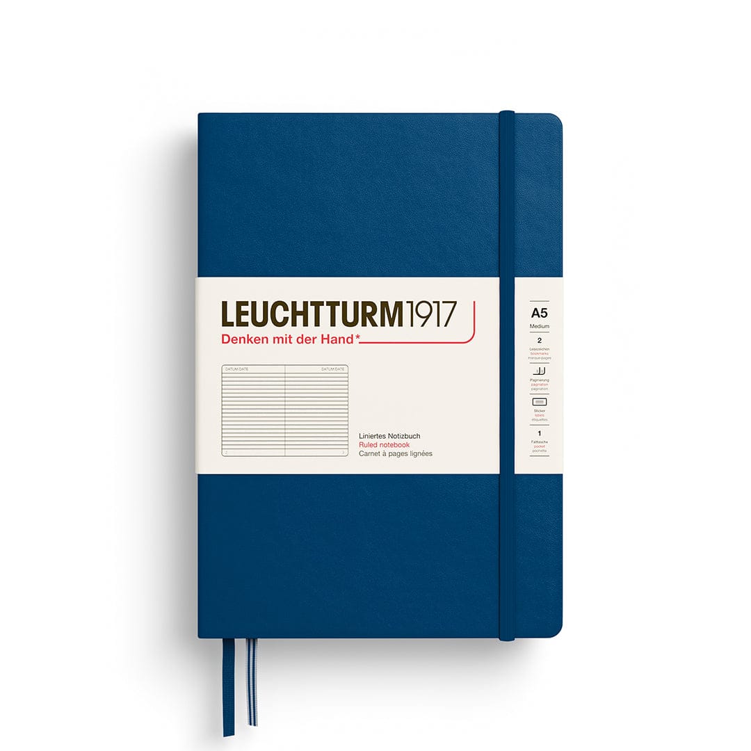 Favorite Story LEUCHTTURM1917 Ruled / Indigo - NEW! Notebooks - Medium (A5) Hardcover